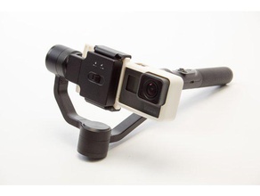 gopro hero 5 gimbal mount gadgets attachment camera stabilizer dji osmo rigiet 3d print model - Mito3D