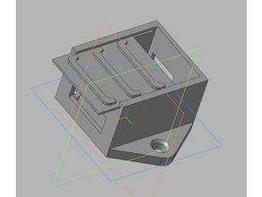 relais mount kurz - Elektronik 3d print model - Mito3D