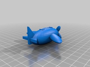 plane 3d printing 3d print model - Mito3D
