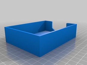 paper box holder a7 office buisness organization storage 3d print model - Mito3D