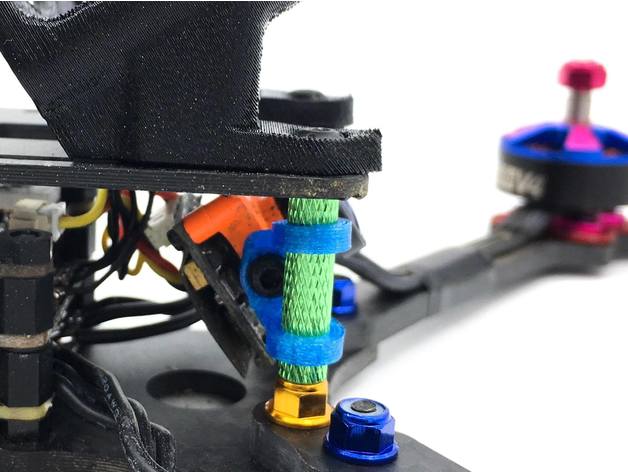 mikro runcam mount PDA 3d baskı 3D print model - Mito3D