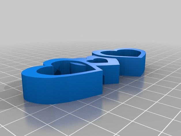 glowforge corazón la joyería 3D print model - Mito3D