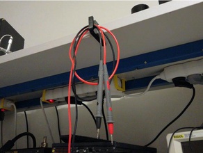 laboratuvar tablo egde kablo kelepçe ofis yönetimi 3d print model - Mito3D