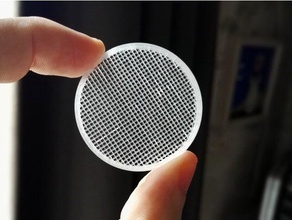 personalizzabile setaccio filtro parti griglia mesh openscad colino 3d print model - Mito3D