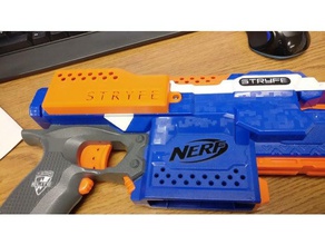 nerf stryfe expanded battery door toys & games 3d print model - Mito3D