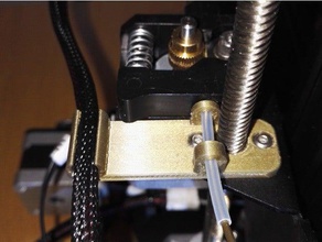 cr-10 ender-2 filament guide cable holder 3d printer parts clip creality ender 2 3d print model - Mito3D