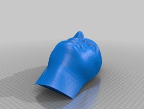 Visage en 3d sculptures 3d print model - Mito3D