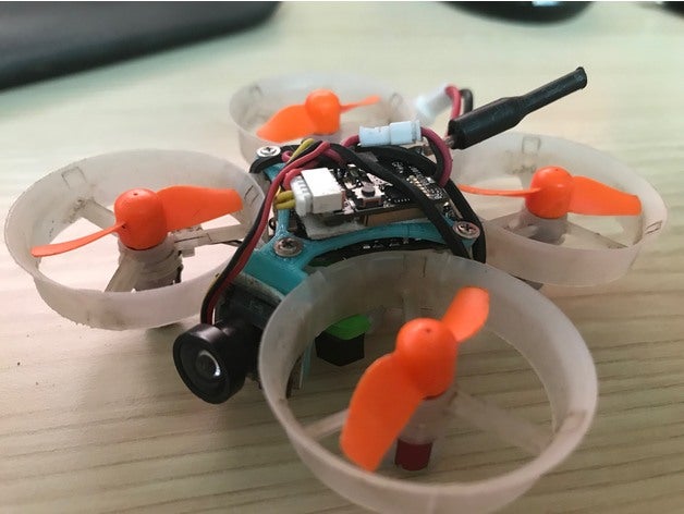 tiny whoop low profile mount e010s akk a5 camera r c vehicles fpv tinywhoop 3D print model - Mito3D