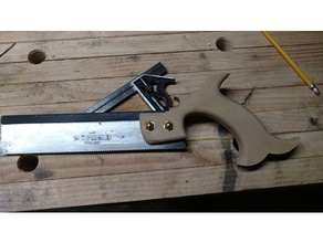 cola de milano mango la sierra herramientas mano 3d print model - Mito3D