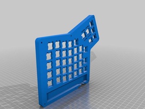 ergodox case remix computer diy 3d print model - Mito3D