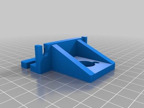 hypercube-evolution z-nut-Halterung v12 3d-Drucker Teile 3d print model - Mito3D