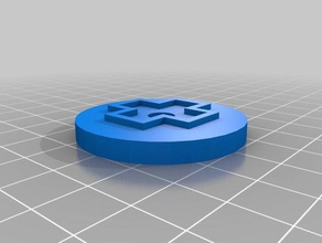 cross stamp art tools chemist croix customized drugstore paharmacy remix tampon yaryty 3d print model - Mito3D