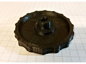 knob stove 6mm shaft replacement parts 3d print model - Mito3D