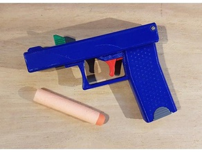 kid sized nerf gun toys & games 3d print model - Mito3D