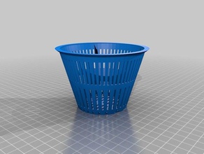 grow flower pot bowl vase outdoor & garden customized 3d print model - Mito3D