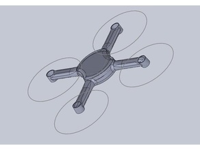 dron max r c véhicules drone 3d print model - Mito3D