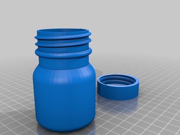 my customized sks bottle containers 3D print model - Mito3D