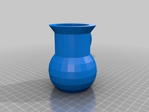 jarr n decor vase 3d print model - Mito3D