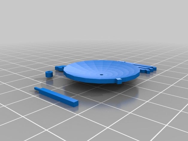 cassegrain plat par défaut l'ingénierie personnalisé 3D print model - Mito3D