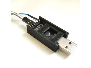 cp2102 module usb serial converter case electronics esp8266 ttl 3d print model - Mito3D