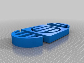 stratton sport et de la colonne vertébrale logo L'impression 3d 3d print model - Mito3D