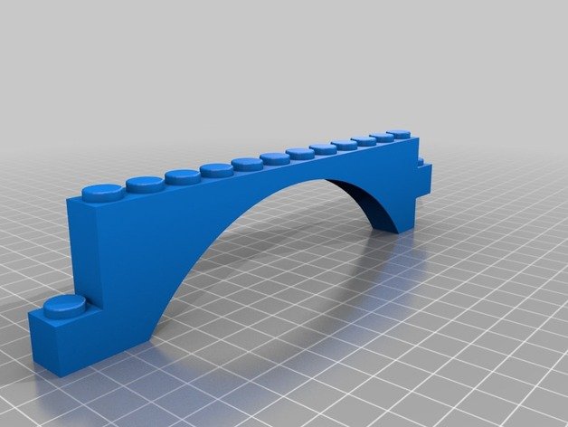 exin castillos arco de 12 puntos gran alcazar juguetes construcción 3D print model - Mito3D