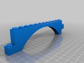 exin castillos arco 12 puntos gran alcazar jouets de construction 3d print model - Mito3D