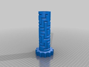 grande quebra-cabeça labirinto caixa A impressão 3d quebra de 3d print model - Mito3D