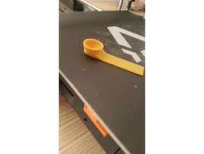 1 centímetro cúbico colher de nenhum suporte impressão fácil cozinha e sala jantar rápida measuringspoons copo medição sopa medida 3d print model - Mito3D