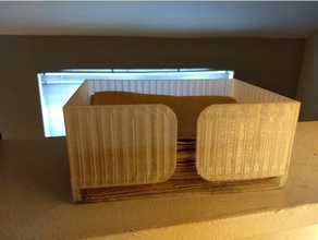 guardanapo titular distribuidor recipientes a caixa recipiente guardanapos toalha de papel taco bell 3d print model - Mito3D