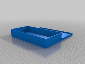 sand paper sheets box tool holders & boxes customized 3d print model - Mito3D