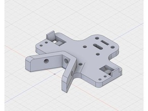 modular x-mount mgn12c linear rail w bltouch tevo tarantula 3d printer parts 3d print model - Mito3D