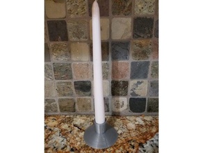 semplice cono supporto di candela arredamento art il 3d print model - Mito3D