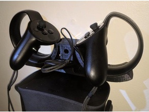 oculus touch berceau à distance de la fente jouets & accessoires jeux le titulaire rift stand réalité virtuelle 3d print model - Mito3D