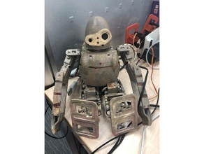robot de laputa - custom robohero la robotique app arduino le 3d print model - Mito3D