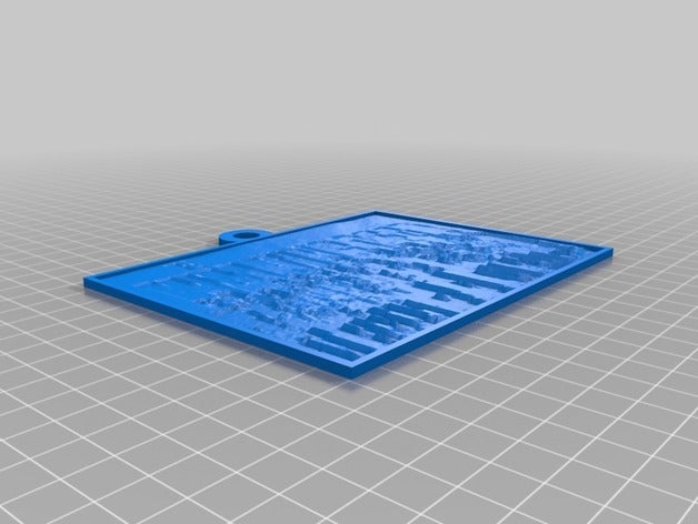 walking dead 2d art personnalisé 3D print model - Mito3D