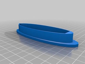 surf cortador de cookie A impressão 3d 3d print model - Mito3D