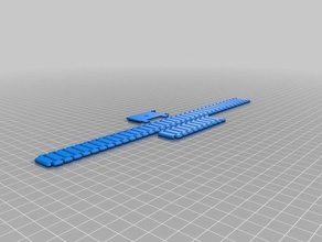 nano correa extra larga de la banda las pulseras personalizado 3d print model - Mito3D