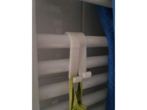 Heizkörper-Bügel Haushalt hanger radiator Handtuch 3d print model - Mito3D