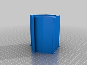 il mio personalizzato spool hub adattatore Stampante 3d parti su misura 3d print model - Mito3D