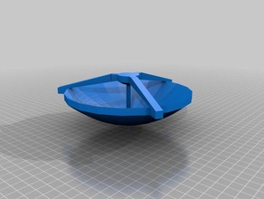 my customized cassegrain dish engineering 3d print model - Mito3D