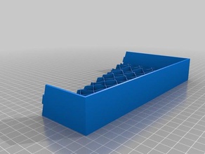 euro sorter mesh back organization customized 3d print model - Mito3D