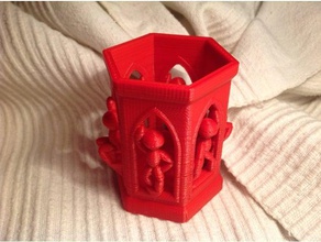 pot 1 thingummies math beauty box case decorations knick knick-knack pencil 3d print model - Mito3D