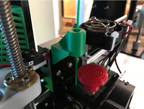 anet a8 extruder fan filament 3d printer parts 3d print model - Mito3D