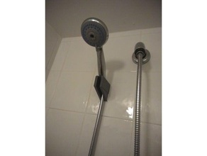 shower head holder bathroom showerhead 3d print model - Mito3D