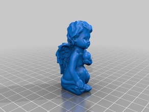 angel pearl - 3d scan scans & replicas scanner child children christmas decoration tree decor figure figures figurine holiday miniature miniatures replica scale model winter 3d print model - Mito3D