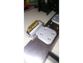 anet a8 - titular escova de limpeza do bocal Impressora 3d acessórios atualização pulverizador 3d print model - Mito3D