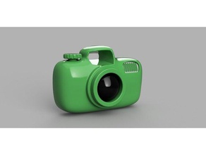 baby cartoon camera toys & games easy print fidget fun photo photography toon toy 3d print model - Mito3D