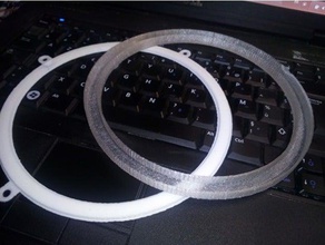 anillos de led luces del día renault 4l pcb cuadro la automoción luz anillo 3d print model - Mito3D