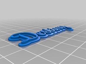 destino las esculturas personalizado 3d print model - Mito3D